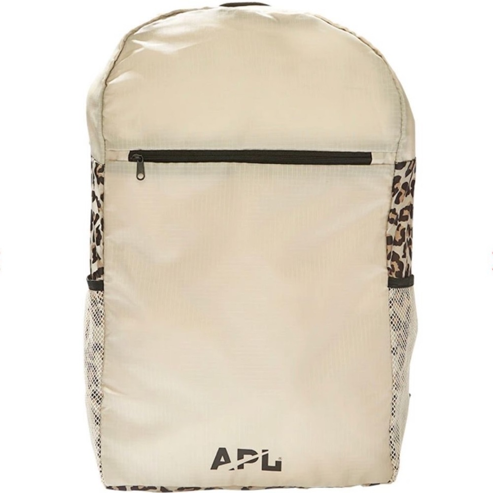 Nwot Apl Leopard Print Backpack - image 1